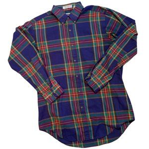 Vintage Mcgregor Tartan Collection Button Down Shirt M